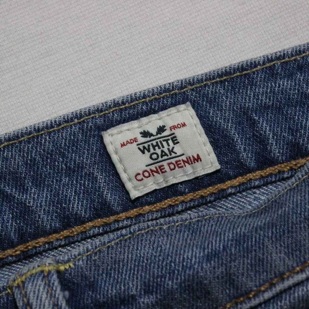 Mens Streetwear Skater Designer White Oak Cone Denim Straight Fit Levis Jeans - Picture 5 of 8